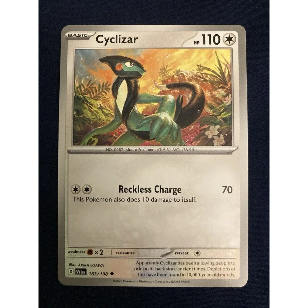 Cyclizar 163/198 SV01: Scarlet & Violet Base Set Basic Regular Uncommon